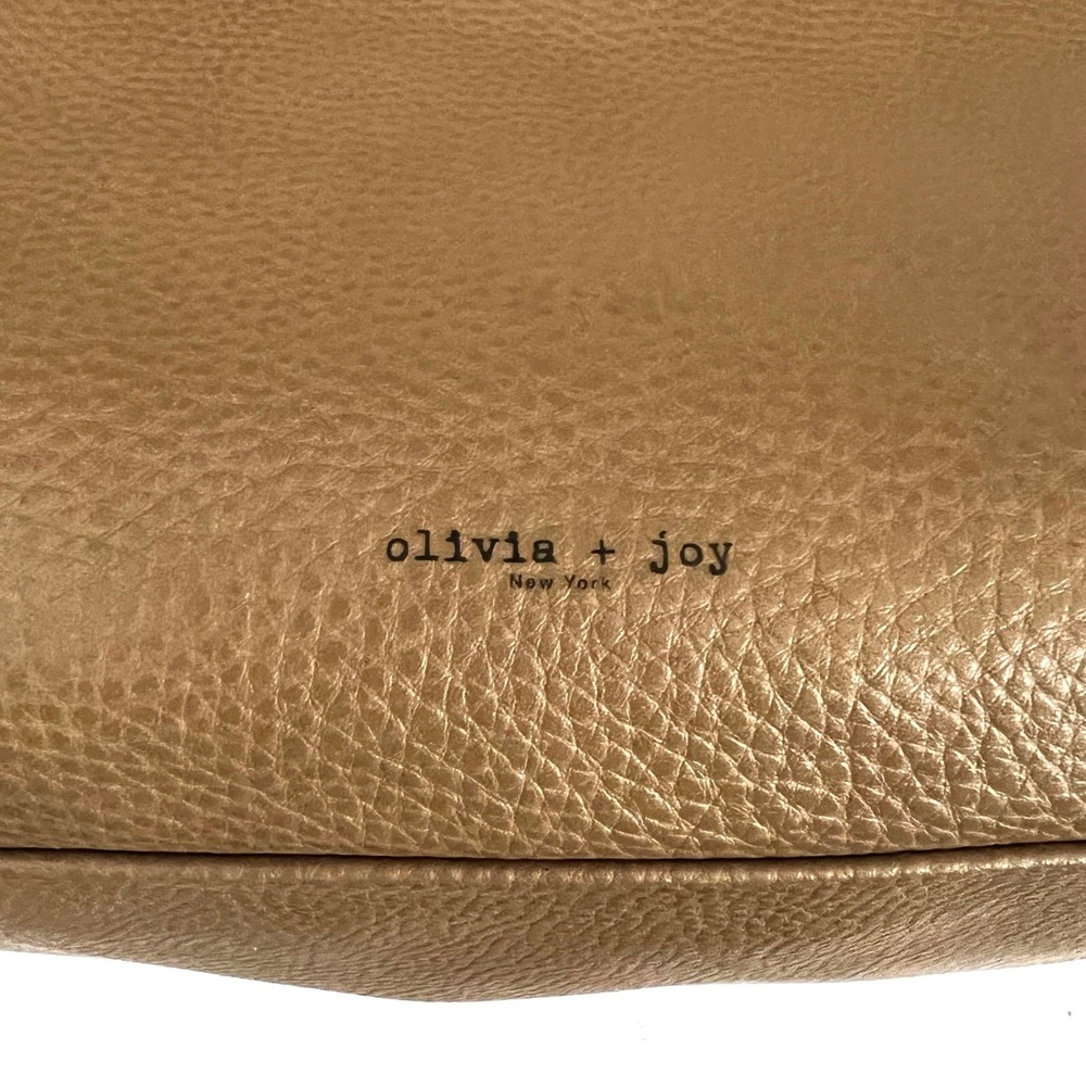 Olivia + Joy Tote Bag Purse Work Travel Shoulder Bag Faux Leather - Picture 4 of 11